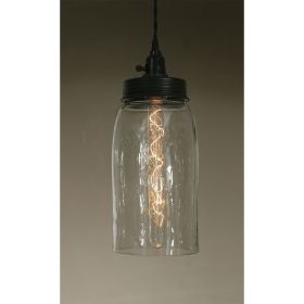Big Mason Jar Pendant Lamp
