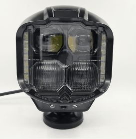 65W-led spotlight wrangler working light 8.5 inch UTV ATV Motorcycle auxiliary light system 4x4 off-road vehicle Circular laser beam LED running light