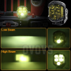 65W-led spotlight wrangler working light 8.5 inch UTV ATV Motorcycle auxiliary light system 4x4 off-road vehicle Circular laser beam LED running light