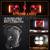 65W-led spotlight wrangler working light 8.5 inch UTV ATV Motorcycle auxiliary light system 4x4 off-road vehicle Circular laser beam LED running light