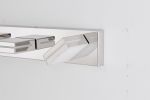Modern Chrome LED Vanity Light, 7-Lights Wall Sconce for Bathroom and Mirror, Sleek Minimalist Design, Energy-Efficient, Easy to Install