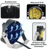 PSSK9  90W-led concentrated off-road vehicle working light wrangler, Jeep pickup tractor, harvester 6000lm 6000-6500K