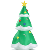 6.9 FT Lighted Christmas Inflatable Decoration, Inflatable Christmas Tree