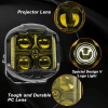 65W-led spotlight wrangler working light 8.5 inch UTV ATV Motorcycle auxiliary light system 4x4 off-road vehicle Circular laser beam LED running light