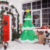 6.9 FT Lighted Christmas Inflatable Decoration, Inflatable Christmas Tree