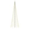 Christmas Tree Light with Spikes 1554 LEDs Warm White 196.9"