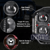 65W-led spotlight wrangler working light 8.5 inch UTV ATV Motorcycle auxiliary light system 4x4 off-road vehicle Circular laser beam LED running light