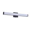 LED 24 Inch 14w 5CCT Dimming Wall Light, Iron Aluminum Acrylic Wall-Mounted Lighting Fixtures, Matte Black Bathroom Vanity Light Over Mirror