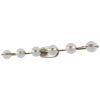 Modern Minimalist Bathroom Vanity Light, LED 6 Bulb Acrylic Shades, Wall Mounted Decorative Lighting Fixture