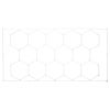 VEVOR Hexagon Garage Lights 86400LM 14 Grids Honeycomb LED Shop Ceiling Light