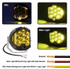 PSSK9  90W-led concentrated off-road vehicle working light wrangler, Jeep pickup tractor, harvester 6000lm 6000-6500K