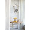 4 - Light Wood Chandelier, Hanging Light Fixture with Adjustable Chain