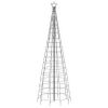 Christmas Tree Light with Spikes 570 LEDs Cold White 118.1"