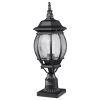VEVOR 2 PCs Dusk to Dawn Outdoor Lamp Post Light Fixture 20.87in Pole Pier Mount
