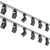 VEVOR LED Track Lighting Heads, 6.5W 3000K 470lm Warm White, Dimmable H Type Track Light Head