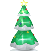 6.9 FT Lighted Christmas Inflatable Decoration, Inflatable Christmas Tree