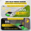 Vevor Driveway Lights, 4-Pack Solar Driveway Lights with Switch Button, Solar Deck Lights Waterproof