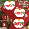 6.9 FT Lighted Christmas Inflatable Decoration, Inflatable Five Christmas Balls
