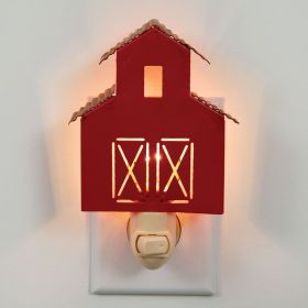 Red Barn Night Light