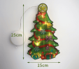 Led Sucker Window Hanging Lights Christmas Decoration Shop Atmosphere Scene Layout Holiday Decoration Lights