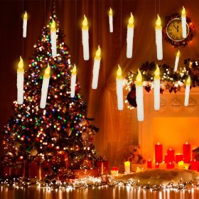 Battery Operated Flameless Floating LED Candle (Lighting Color: Warm Light)