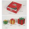 Christmas Light Box, LED Light Foldable Decoration Indoor And Outdoor, Christmas Light Box Gift Decoration Indoor And Outdoor Garden