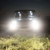 7In 40W Round LED Headlight 3800LM Halo Car Headlamp with DRL Turn Light High Low Beam Fit for Honda Yamaha Motorcycle Jeep Wrangler TJ JK CJ