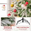 6/7.5/9 FT Pre-Lit Artificial Christmas Tree with 765/1135/1871 Tips and 280/470/690 Warm-White LED Lights