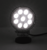 27W-led spotlight round working light focus flood laser high-beam tractor DeChi DT-2 (2pin) harvester universal Hummer, engineering vehicle Wrangler