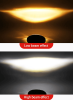 45W-led engineering vehicle spotlight light.  Excavator off-road vehicle, Wrangler focus flood laser light, high beam