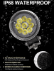 45W-led engineering vehicle spotlight light.  Excavator off-road vehicle, Wrangler focus flood laser light, high beam