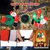 Cartoon Style Christmas Holiday Decor with LED Lights