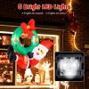 Cartoon Style Christmas Holiday Decor with LED Lights