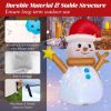 Cartoon Style Christmas Holiday Decor with LED Lights