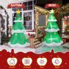 Inflatable Christmas Tree with LED Lights for Holiday Decor