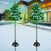 Christmas Tree Solar Stake Light for Outdoor