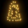 Christmas Light Decorations with Spikes 3 pcs Tree 50 LEDs 11.8"