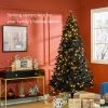 Prelit Christmas Tree Douglas Fir Artificial Christmas Tree with Realistic Branches, Warm White LED Lights