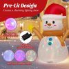 Cartoon Style Christmas Holiday Decor with LED Lights