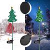 Christmas Tree Solar Stake Light for Outdoor